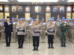 Kapolri Lepas Satgas FPU 7 MINUSCA dalam Misi Perdamaian PBB di Afrika Tengah