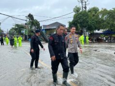 Kapolda Bali Turun Langsung Peninjauan Terhadap Dampak Banjir