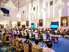 Presiden Prabowo Gelar Silaturahmi dengan Tokoh Lintas Agama, Pimpinan Parpol, dan Serikat Buruh di Istana Negara