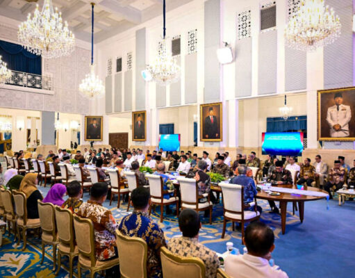 Presiden Prabowo Gelar Silaturahmi dengan Tokoh Lintas Agama, Pimpinan Parpol, dan Serikat Buruh di Istana Negara