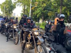 184 Personel Polri Laksanakan Patroli Skala Besar di Jakarta, Hadirkan Rasa Aman
