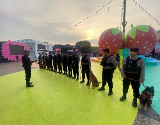 Pastikan Pestapora 2025 Aman & Meriah, Brimob PMJ Turunkan Unit Jibom