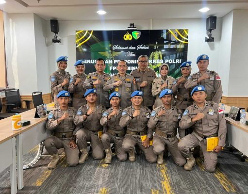 Pusdokkes Polri Lepas 10 Personel Terbaik untuk Misi Perdamaian PBB di Afrika Tengah