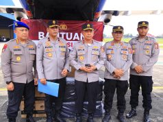 Bantuan Kemanusiaan Polri ke NTT untuk Bantu Korban Banjir dan Longsor Diberangkatkan