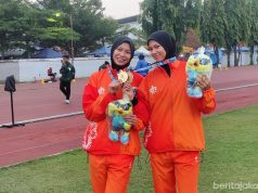 Atlet Kembar Cabor Atletik DKI Sumbang Enam Emas di POMNas XIX