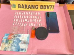 Satresnarkoba Polres Pasaman Barat Ringkus Pengedar Sabu-Sabu di Nagari Lingkuang Aua Baru