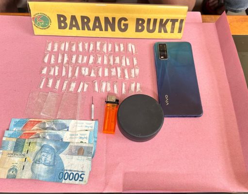 Satresnarkoba Polres Pasaman Barat Ringkus Pengedar Sabu-Sabu di Nagari Lingkuang Aua Baru