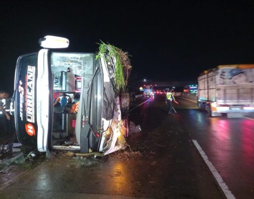 3 Orang Meninggal dan 20 Luka pada Kecelakaan Bus Haryanto