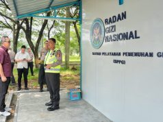 Kakorlantas Polri Tinjau SPPG di Pusdik Lalu Lintas Serpong, Dukung Penuh Program Pemerintah MBG