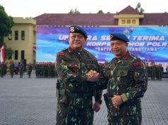 Serah Terima Pataka, Irjen Pol. Ramdani Hidayat Resmi Pimpin Korps Brimob Polri