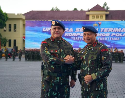 Serah Terima Pataka, Irjen Pol. Ramdani Hidayat Resmi Pimpin Korps Brimob Polri