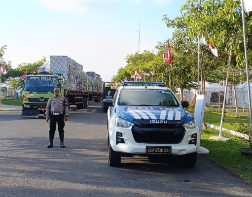 Pengawalan Logistik Pasca-MotoGP Mandalika 2025 Berjalan Aman dan Lancar
