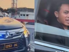 Sopir Pajero dengan Strobo dan Pelat Dinas Palsu Diamankan Polisi