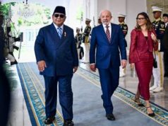 Presiden Prabowo Sambut Presiden Brazil Lula da Silva dalam Upacara Kenegaraan di Istana Merdeka