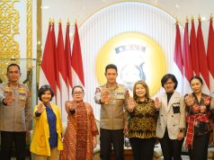 Tim Visitasi “HeForShe” Award Disambut Kapolda Bali