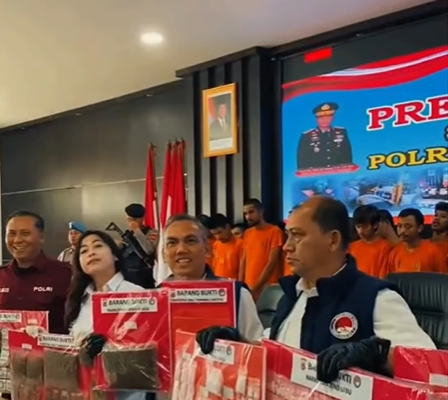 Polresta Bogor Kota Ungkap 28 Kasus Narkoba, 33 Tersangka Diamankan