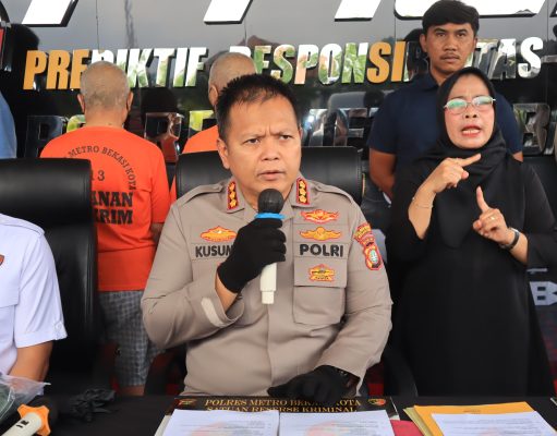 Kapolres Metro Bekasi Kota Beberkan Kasus Kekerasan Seksual, Pelaku Saudara Kembar, Korban Penyandang Disabilitas
