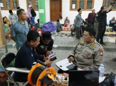 Biddokkes Polda Jatim Buka Posko DVI di Lingkungan Ponpes Al Khoziny