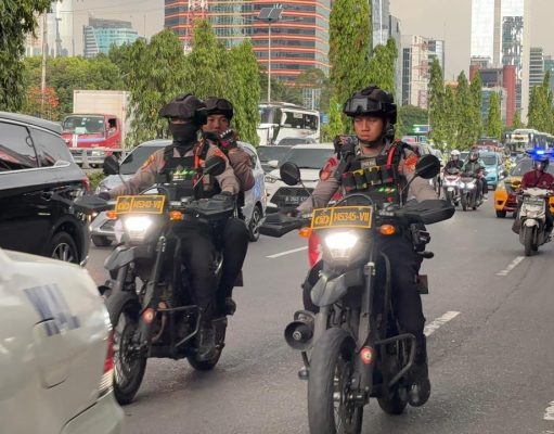 Lewat Patroli Rutin Skala Besar Polda Metro Jaya Pastikan Jakarta Aman