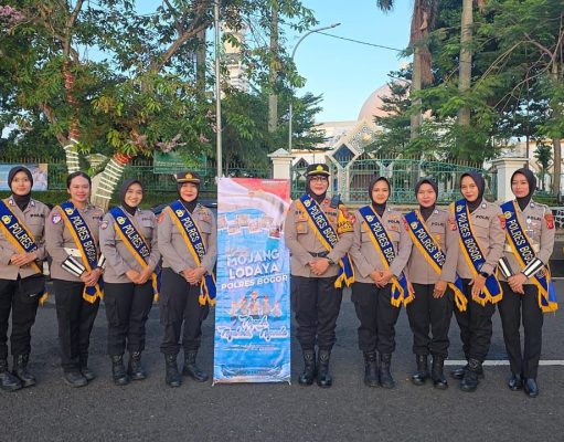 Mojang Lodaya Polwan Polres Bogor Patroli di Car Free Day Kabupaten Bogor