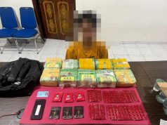 Dijanjikan Upah 100 Juta, Polisi Gagalkan Penyelundupan 10 Kg Sabu dari Malaysia