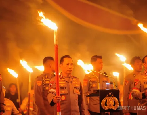 Kapolri Pimpin Renungan Nilai-Nilai Ksatria Bhayangkara Komitmen Moral dalam Transformasi Polri