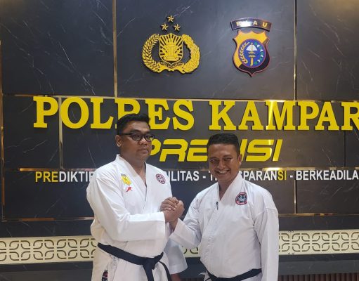 Siap Harumkan Nama Kampar, AKBP Boby Putra Ramadhan Beri Suport 82 Karateka Inkanas