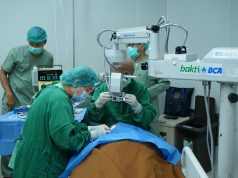 Sambut HUT Brimob Ke-80, Bid Kesjas Korbrimob Polri Menyelenggarakan Pengobatan Operasi Katarak Secara Gratis