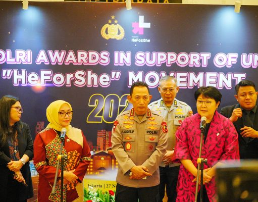 Komitmen Polri dalam HeForShe Awards 2025 Mendapat Apresiasi dari UN Women