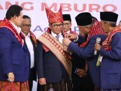Gubernur Pramono Sandang Marga Sebayang dari Masyarakat Karo