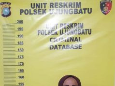 Polsek Ujungbatu Gerebek Rumah Kontrakan Amankan Pengedar Sabu dengan Barang Bukti 2,87 Gram