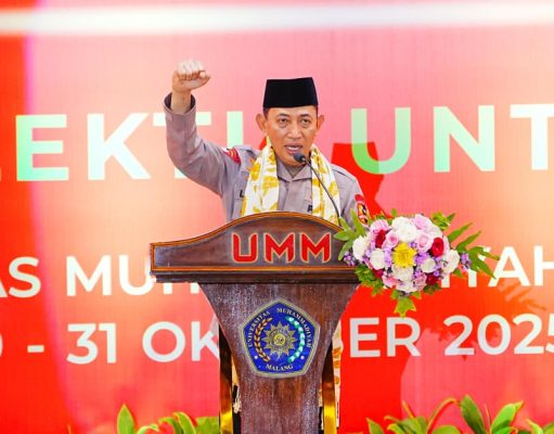 Seruan apolri Ajak Dukung Program Pemerintah pada Penutupan Tanwir IMM di Malang