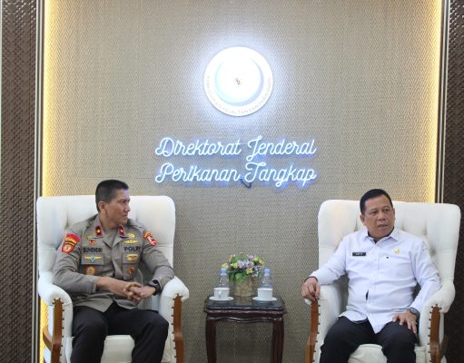 Baharkam Polri dan KKP Perkuat Sistem Keamanan Objek Vital Nasional Dirpamobvit Korsabhara Baharkam Polri, Brigjen Pol. Suhendri, S.H., S.I.K., M. PSDM, dan Direktur Kepelabuhan Perikanan, Dr. Ady Candra, S.Pi., M.Si.,
