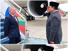 Raja Yordania Raja Abdullah II Tiba di Jakarta Disambut Presiden Prabowo