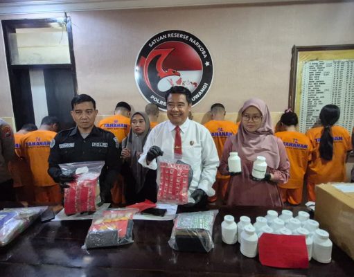 Polresta Banyuwangi Komitmen Berantas Narkoba : Ungkap 22 Kasus Amankan 25 Tersangka