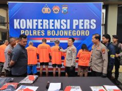 Operasi Sikat Semeru 2025 Polres Bojonegoro Amankan Delapan Pelaku Kejahatan