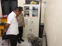 Kapolresta Tangerang Cek TKP Penembakan Kantor Perusahaan Transportasi