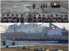 KP Wisanggeni-8005 Angkut Bantuan Kemanusiaan dari Sabang ke Pelabuhan Malahayati