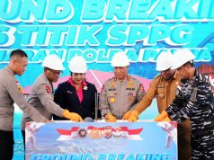 Wakapolri: “Ini Investasi Pelayanan untuk Rakyat”, Polri Lakukan Groundbreaking 6 SPPG Baru di Papua