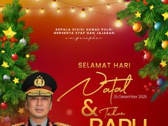 Sambut Natal dan Tahun Baru, Kadiv Humas Polri Ajak Perkuat Persaudaraan Dengan Semangat Kebersamaan