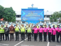 Kakorlantas Polri Lepas Tim Kemanusiaan, Berikan Bantuan Mobil Patroli & Sembako untuk Aceh, Sumut, Sumbar