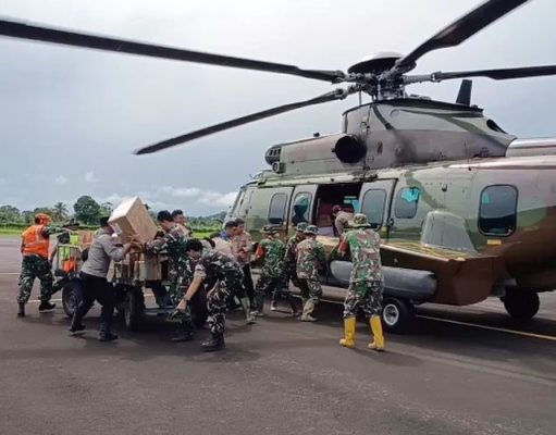 Pemerintah Kirim 11 Helikopter untuk Percepatan Penanganan Bencana