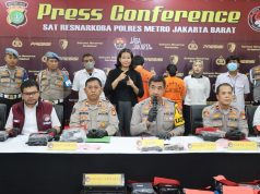 Polres Metro Jakbar Tangkap Pasutri Kurir Sabu Jaringan Lintas Provinsi