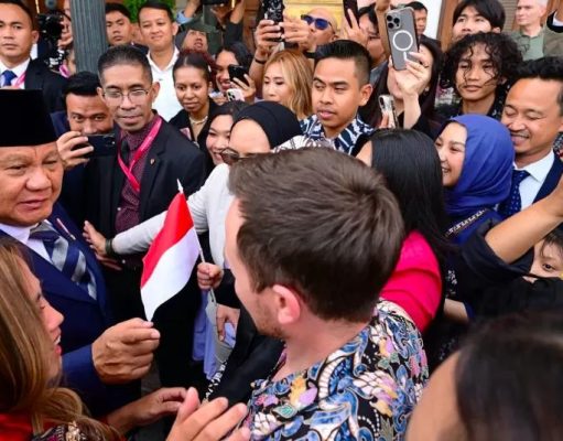 Presiden Prabowo di Moskow Disambut Hangat Diaspora Indonesia