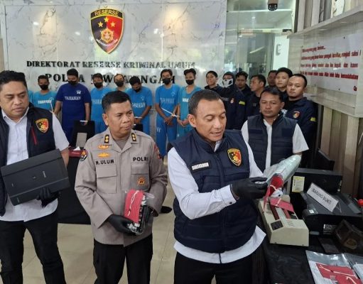 8 Sindikat Penggelapan Mobil di Jawa Tengah Berhasil Dibekuk Polda Jateng