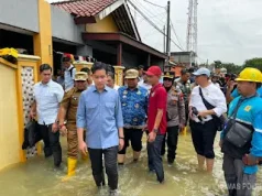 Wapres Gibran Tinjau Lokasi Pengungsian Banjir di Bekasi
