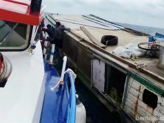 Penumpang Kapal Bocor di Perairan Pulau Payung Berhasil Diselamatkan