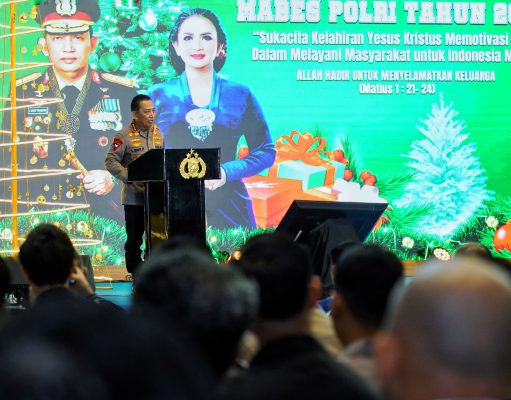 Mabes Polri Melaksanakan Ibadah dan Perayaan Natal 2025