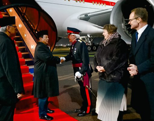 Presiden Prabowo Tiba di London Perkuat Kemitraan Strategis Indonesia – Inggris