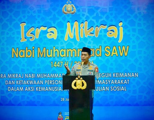 Mabes Polri Gelar Peringatan Isra Mikraj Nabi Muhammad SAW 1447 Hijriyah